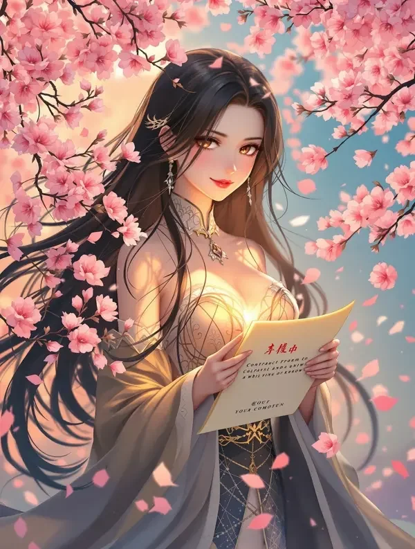 绯色契约漫画封面