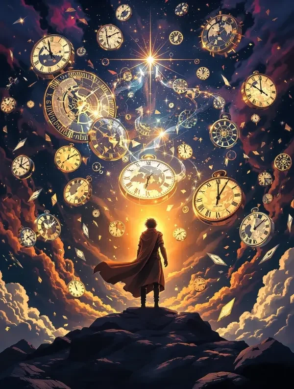 时间旅人漫画封面